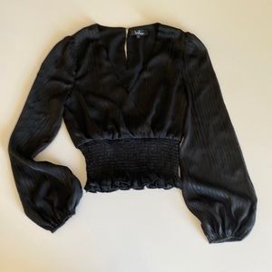 Lulus Women’s low front Blouse